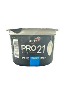 דנונה פרו 21 גרם חלבון 0 %